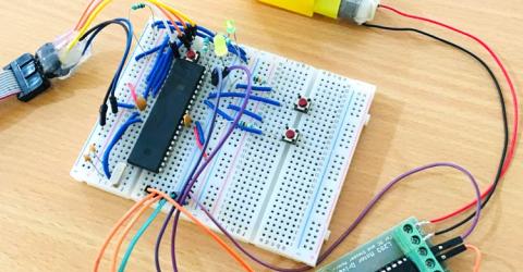 Interfacing DC Motor with AVR Microcontroller Atmega16