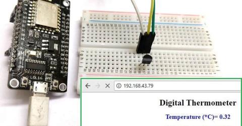 IoT Digital Thermometer using NodeMCU ESP-12 and LM35 