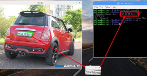 License Plate Recognition using Raspberry Pi and OpenCV