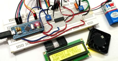 Pulse width Modulation (PWM) in STM32F103C8: Controlling Speed of DC Fan