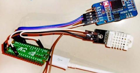 Temperature Monitoring using Raspberry Pi Pico and DHT22