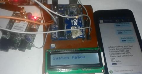 Vehicle Tracking System using GPS and Arduino