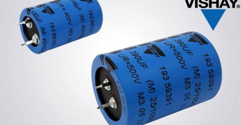 193 PUR-SI Miniature Snap-in Power Aluminum Electrolytic Capacitors