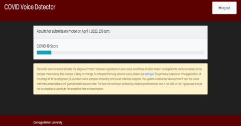 COVID-19 Voice Detector 