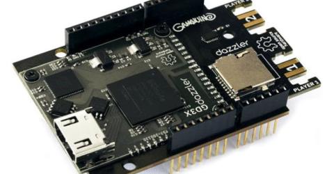 Gameduino 3X Dazzler Arduino Shield by Excamera Labs 