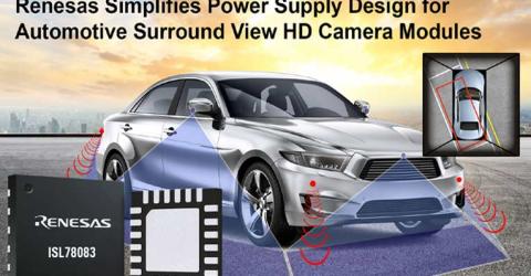 Power Management IC with Simplified Power Supply Design for Automotive Surround view Camera Systems