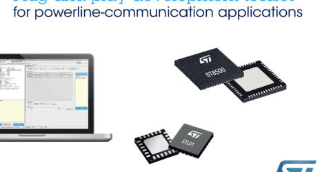 Powerline Communication Development Toolset from STMicroelectronics Extends Access to Field-Proven G3-PLC Chipset