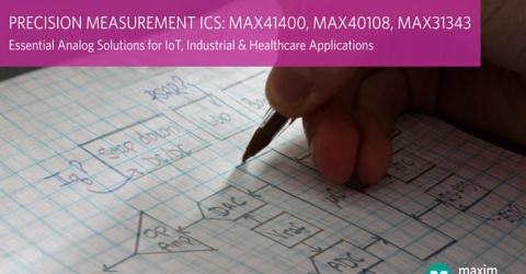 Precision Measurement ICs from Maxim Integrated 