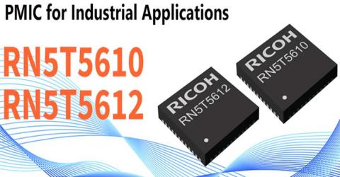 RN5T5610 and RN5T5612 Single-Chip Power Management ICs