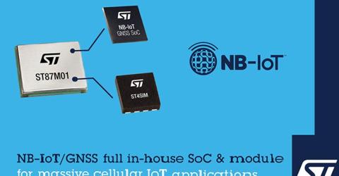 ST87M01 NB-IoT GNSS Module