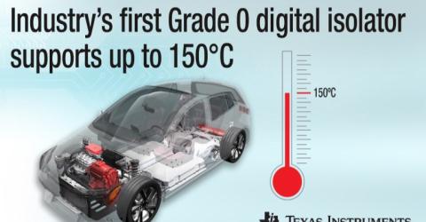 ISO7741E-Q1 Grade-0 Digital Isolator IC