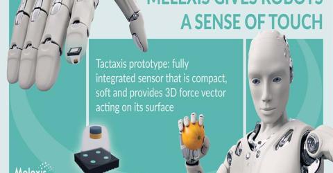 Melexis's Fully Integrated Tactile Sensor Prototype Tactaxis 