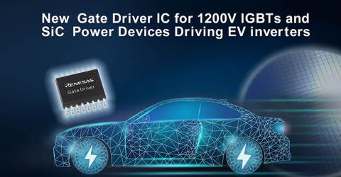 High-Voltage Gate Driver IC for EV Inverters