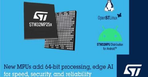  STMicro MPUs- STM32MP2 series