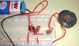 Ticking Sound Circuit using IC 555