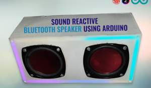 Arduino Bluetooth Speaker with Reactive NeoPixel LEDs