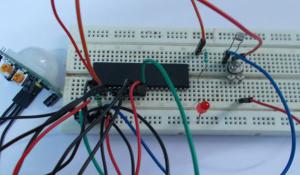 Automatic Staircase Lighting using PIR Sensor and AVR Microcontroller