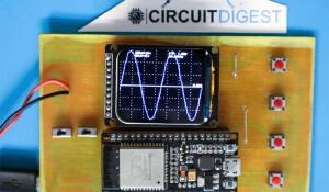 DIY ESP32 based Oscilloscope