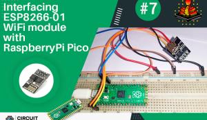 Interfacing ESP8266-01 Wi-Fi Module with Raspberry Pi Pico