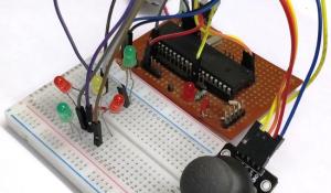 Interfacing Joystick with PIC Micro-controller