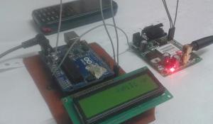 Wireless Notice Board Using GSM and Arduino