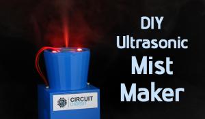 DIY Ultrasonic Mist Maker using ESP8266