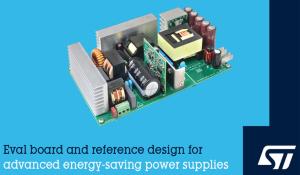 EVL400W-EUPL7 Eco-Certified 400W Evaluation Board from STMicroelectronics